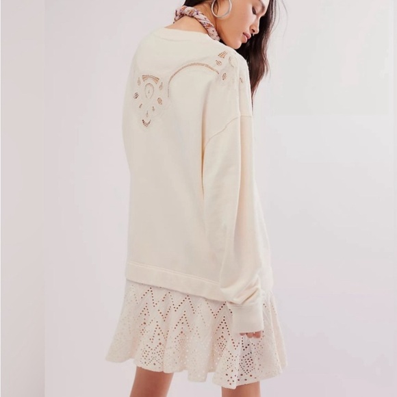 Free People Prairie Sweatshirt dress - Picture 4 of 8